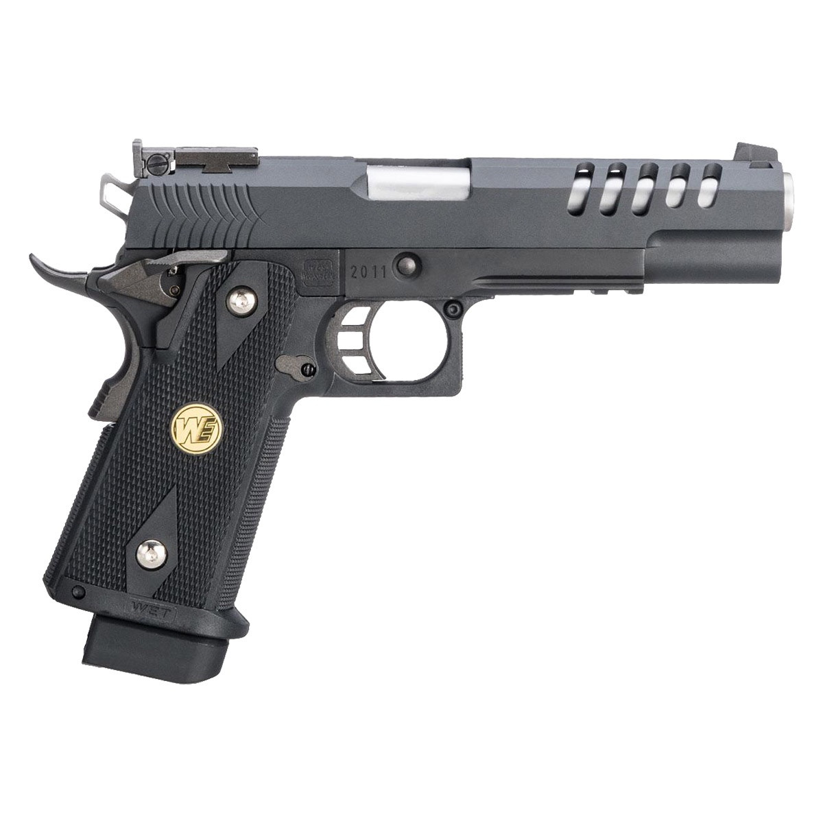 WE Hi-Capa 5.1 K GBB Pistol (Black)